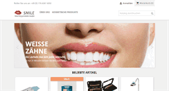 Desktop Screenshot of beautyful-smile.com